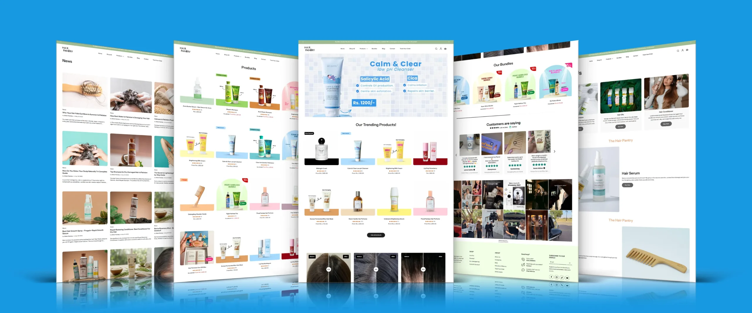 Haircare Products Store